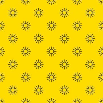 Weather seamless pattern Stock Illustration