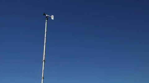 Weather Station in Eastern Oregon Stock-Footage 45344989