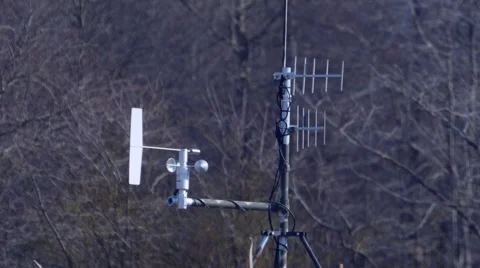 Weather station 스톡 동영상 46747678