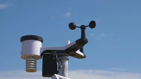 Weather station 스톡 동영상 151756012