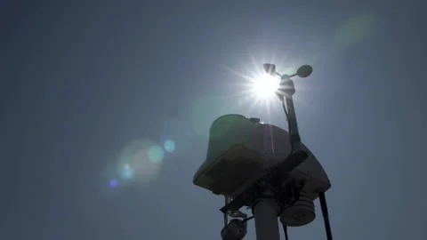 Weather station 스톡 동영상 175224159