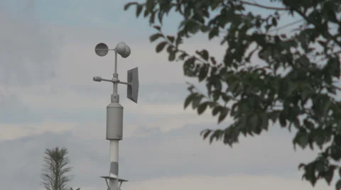 Weather station instruments 4K _1 Stock Footage 41494843
