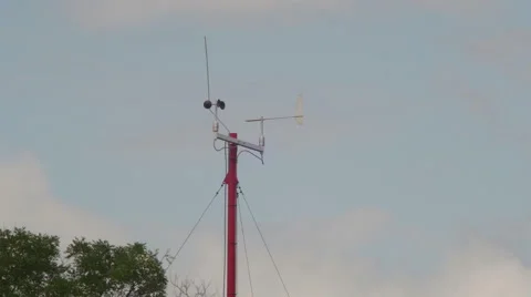 Weather station instruments 4K _3 Stock Footage 41480324