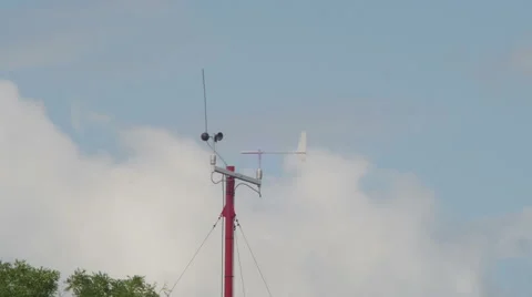 Weather station instruments 4K _4 Stock Footage 41475669