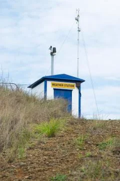 Weather station Foto stock