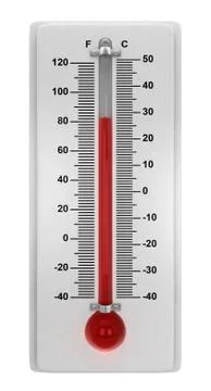Weather thermometer Stock Illustration