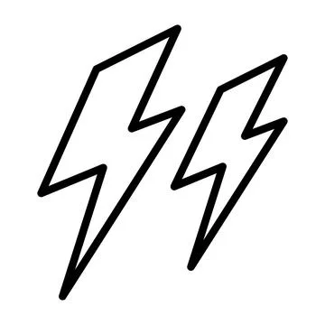 Weather thunderstorm icon Stock Illustration