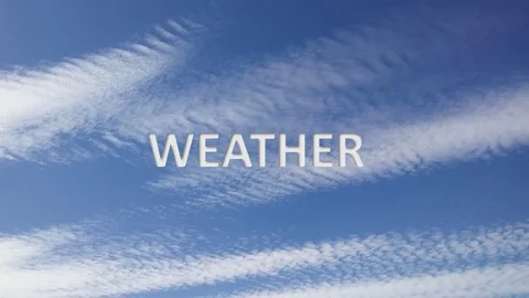 Weather Title Graphic Stock Footage 117267031