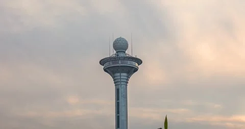 Weather tower Stock-Footage 344914446