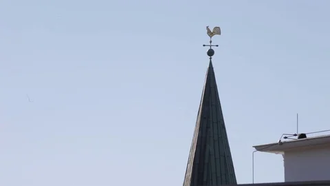 Weather vane Stock Footage 92994475