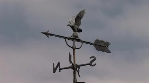 Weather Vane Time Lapse Stock Footage 8997008