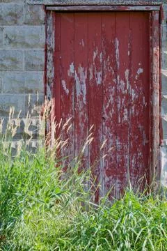 Weathered Barn Door Stock Photos
