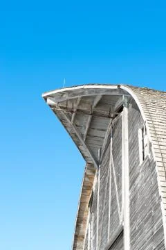 Weathered Barn Hay Loft Stock Photos
