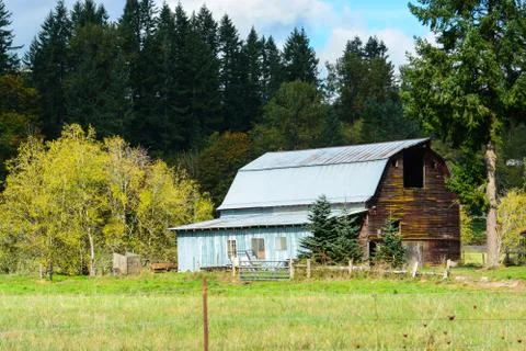 Weathered Barn Stock Photos