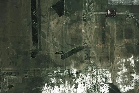 Weathered blank metal panel Stock Photos
