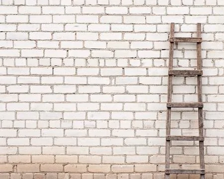 Weathered brick wall background Stock Photos