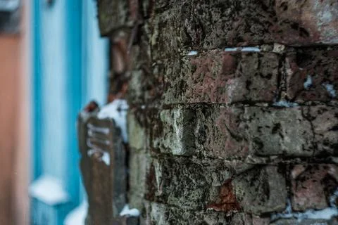 Weathered Brick Wall Stock Photos