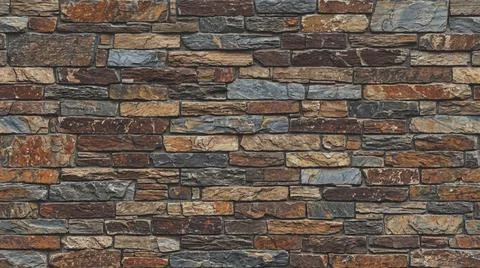 Weathered Brick Wall Texture Closeup. Foto stock