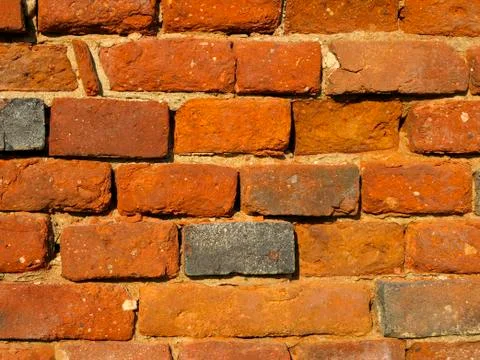 Weathered brick wall texture Stock Photos