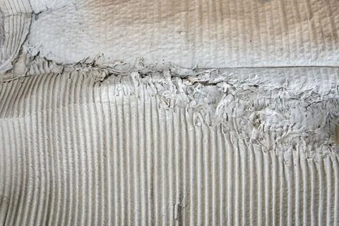 Weathered cardboard package structure , abstract close up backdrop Foto stock