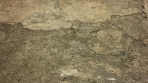 Weathered Concrete Surface with Cracks Stock Footage 306439938