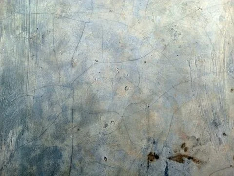 Weathered Concrete Surface with Cracks 스톡 사진