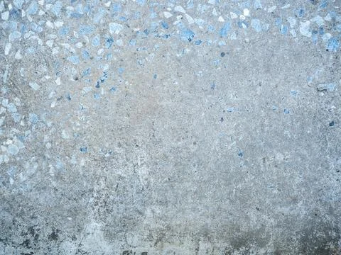 Weathered concrete texture background with exposed aggregate pattern and na.. Foto stock