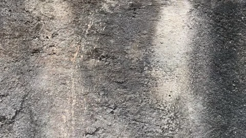 Weathered concrete wall texture with dark mold spots. Stock Footage 344832931