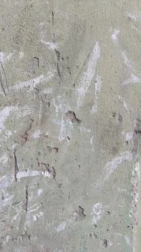 Weathered concrete wall texture with peeling paint and rough grunge surface 스톡 사진