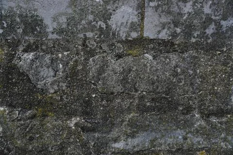Weathered concrete wall texture 库存照片