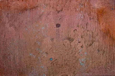 Weathered Copper Surface Texture with Subtle Patina Stock Photos