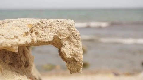 Weathered cornice Stock Photos