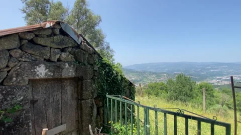 Weathered countryside barn with rustic charm Stock Footage 310891419