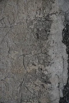 Weathered Cracked Plaster Wall Texture Background With Aged Vintage Surface.. Fotos Stock
