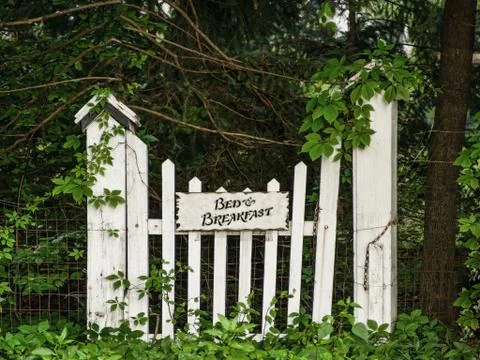 Weathered decorative gate Foto stock