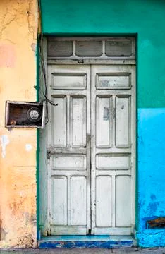 Weathered Door Foto stock