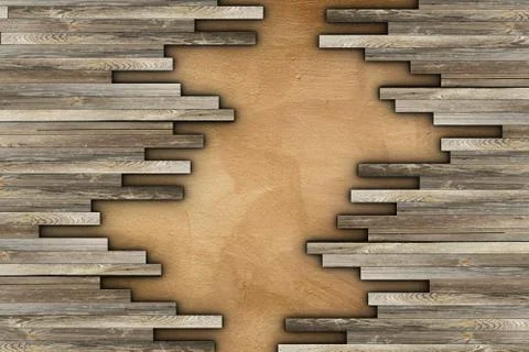 Weathered floor texture 库存插图