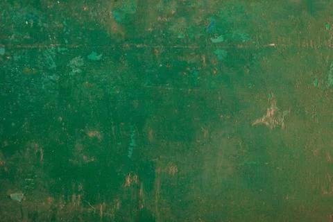 Weathered green painted wall background, paint partially faded Stock Illustration