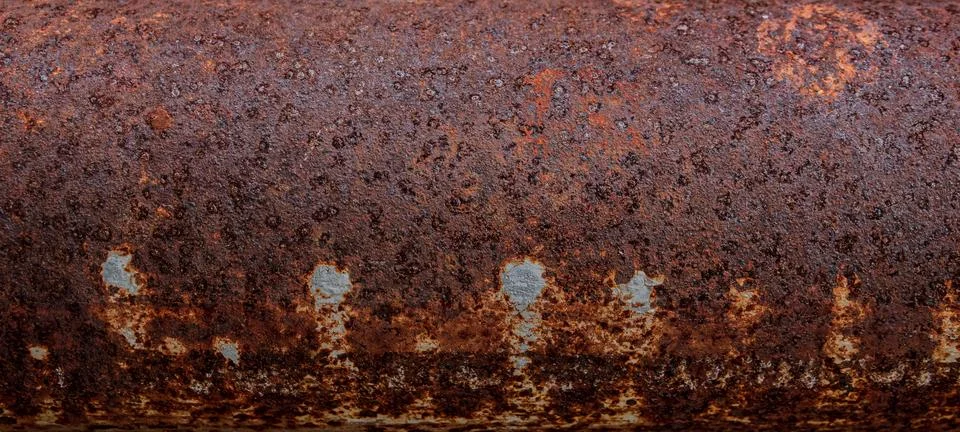 Weathered iron pipe texture Stock Photos