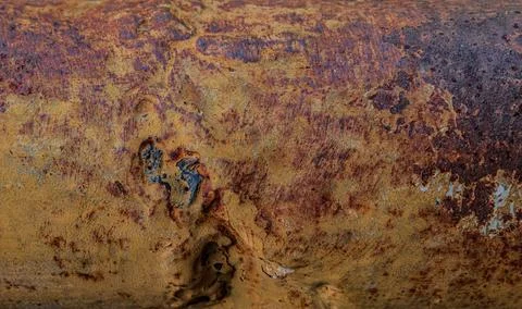 Weathered iron rust element Stock Photos