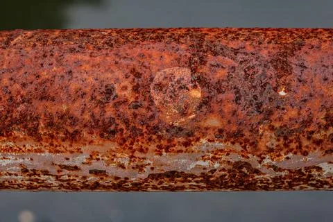 Weathered iron surface profile Фото