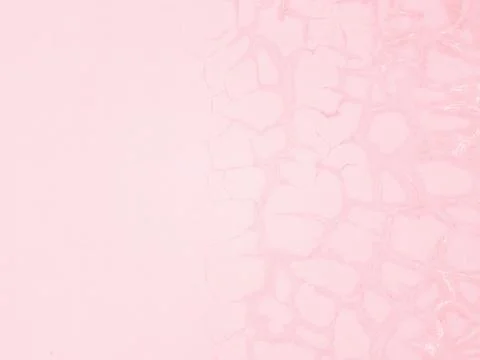 Weathered Light Pink Plaster Wall Texture with Cracked Pattern Foto stock