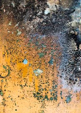 Weathered metal surface Foto stock