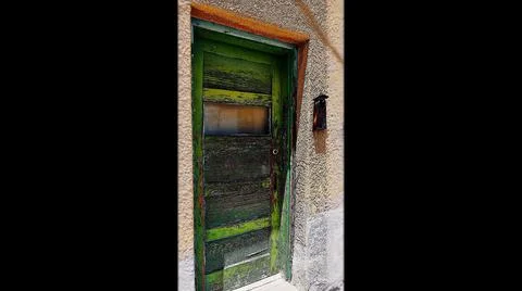 Weathered Old Door Stock Photos