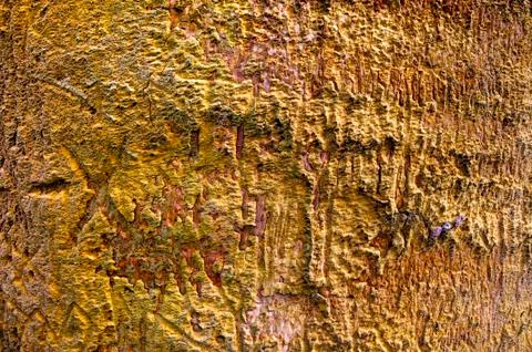 Weathered old insulation foam Stock Photos