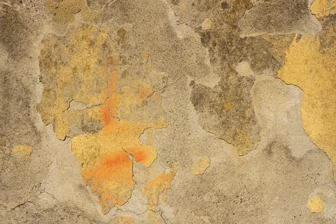 Weathered old Painted Wall Surface 库存照片