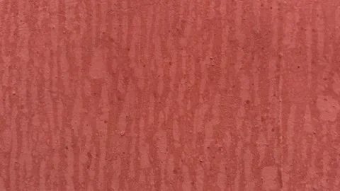 Weathered Red Wall with Water Stains and Surface Texture Stock Footage 331048840