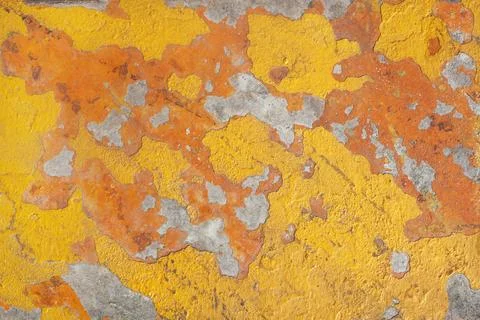 Weathered road marking abstract pattern Stock Photos