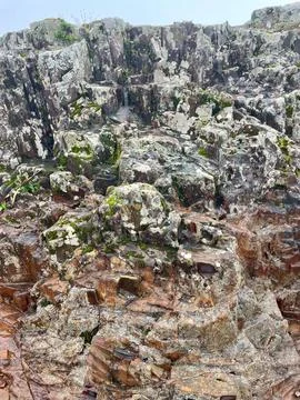 Weathered rock formation Fotos de archivo