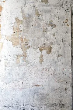 Weathered rough painted surface with patterns of cracks and peeling Stock Photos